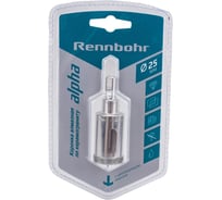 Коронка алмазная с центрирующим сверлом по керамограниту и керамике 25 мм RENNBOHR 676225