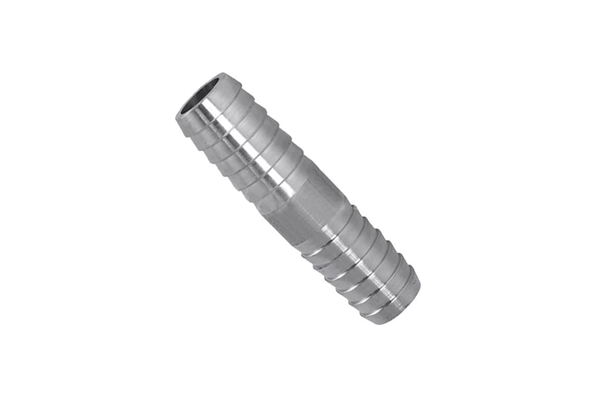 Соединитель для шлангов (3/4" (0.75in); елочка; оцинкованная сталь ...