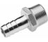 Ниппель для шланга нержавеющий (1 1/4"; 32 мм; AISI304) TITAN LOCK TL125HTM 1