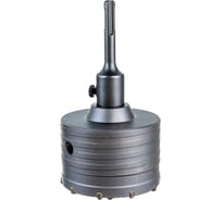 Коронка твердосплавная по бетону 90 мм в сборе с хвостовиком SDS+ 110 мм Резолюкс 62090