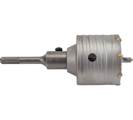 Коронка твердосплавная по бетону 70 мм в сборе с хвостовиком SDS+ 110 мм Резолюкс 62070