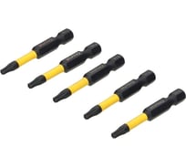 Биты ударные TORX T15, 50 мм, S2, 5 шт DRAUMET 9029