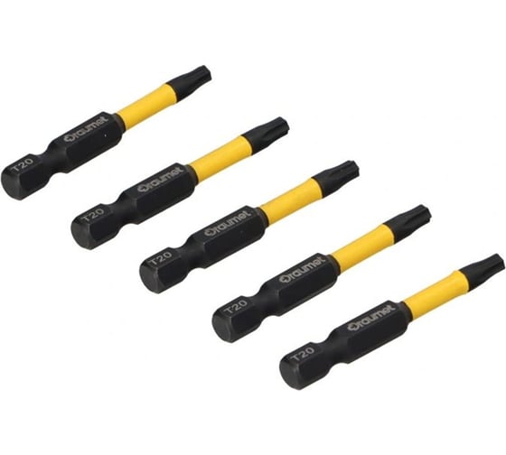 Биты ударные DRAUMET TORX T20 50мм S2 5шт. 9030/ D200-28