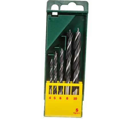 Набор сверл по дереву 5 шт. (4; 5; 6; 8; 10 мм) Bosch 2.607.019.440