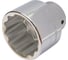 Головка торцевая короткая 12-гранная 54 мм, 3/4"DR AmPro T335683 3