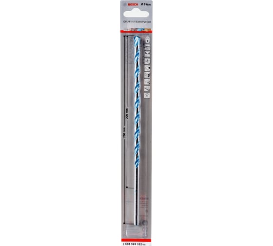 Сверло универсальное (8х200х250 мм) Multi Construction Bosch 2.608.596.062