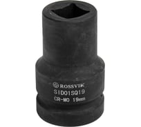 Головка торцевая ударная четырехгранная (1"; 19 мм; 80 мм) Rossvik SID01SQ19