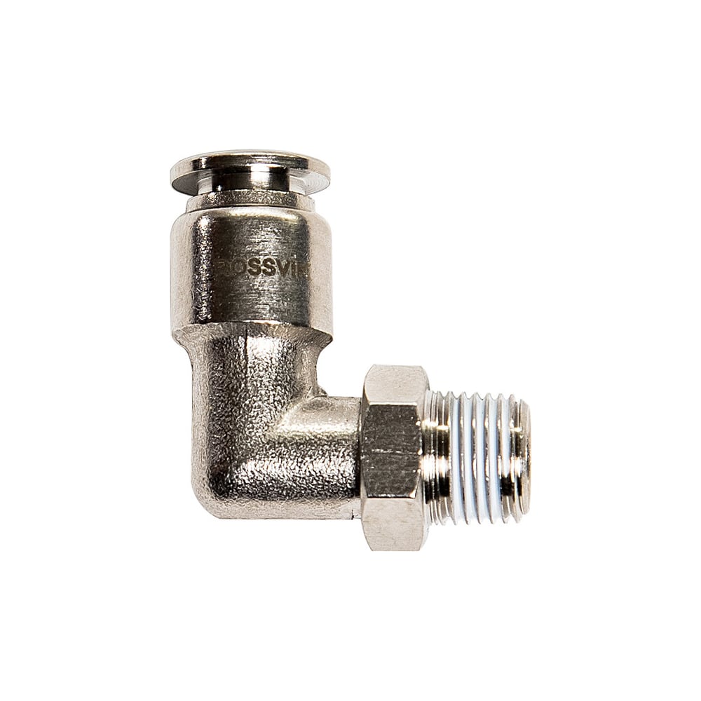 Цанговый разъем Г-образный (1/8"; 6x4 мм) Rossvik B184/4.R - выгодная ...