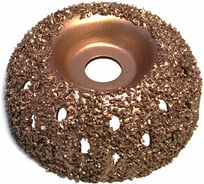 Шероховальная полусфера (76/32 мм; 14 мм; зерно 18) Rossvik NS05-6818