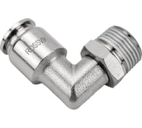 Цанговый разъем Г-образный (3/8"; 10x8 мм) Rossvik B184/12.R