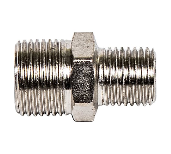 Переходник ММ М1/4"- М3/8" Rossvik A121/6.R 1