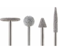 Набор абразивных фрез NS635 (4 шт; зерно 170) Rossvik NS.635.