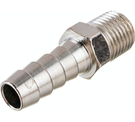 Наконечник елочка 10 мм - М1/4" Rossvik A107/9.R