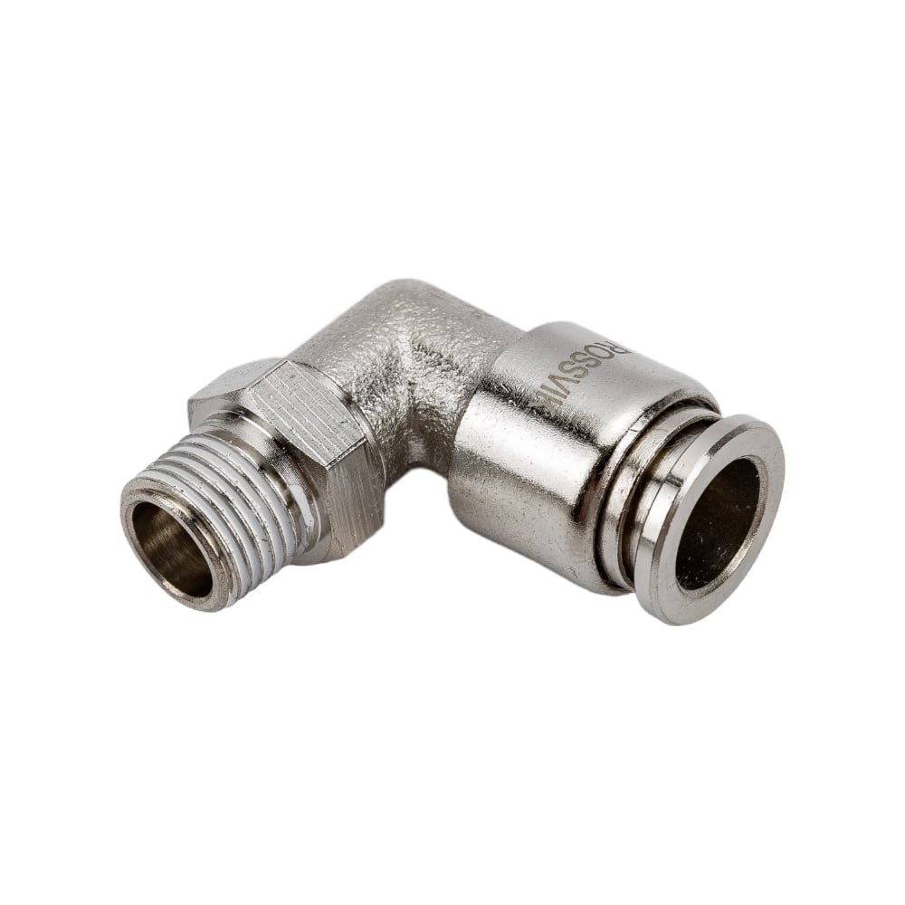 Цанговый разъем Г-образный (1/8"; 8x6 мм) Rossvik B184/5.R - выгодная ...