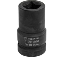Головка торцевая ударная четырехгранная (1"; 20 мм; 80 мм) Rossvik SID01SQ20