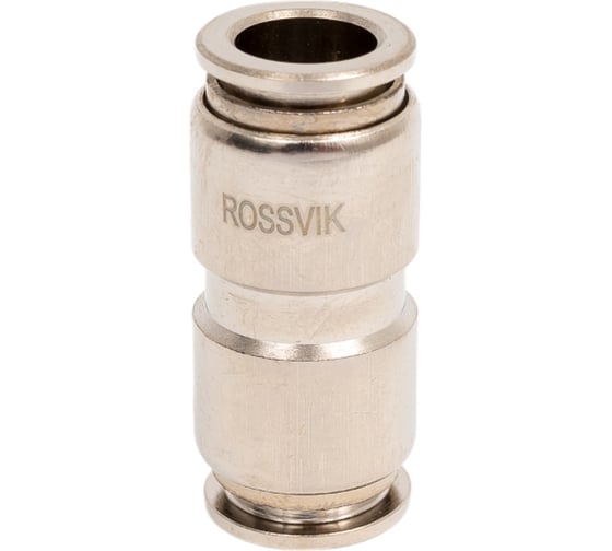 Цанговый разъем соединитель 10x8 мм Rossvik B181/5