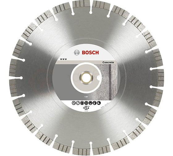 Диск алмазный по бетону Bf Concrete (300х20/25.4х2.8 мм) Bosch  2.608.602.657