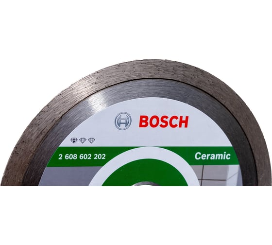 Диск алмазный отрезной по керамической плитке Standard for Ceramic (125х22.2 мм) Bosch 2.608.602.202