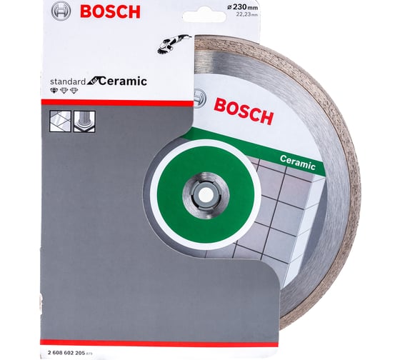 Диск алмазный по керамике 230х22,23 мм Bosch 2.608.602.205