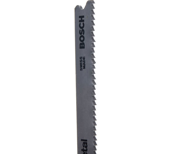 Пилки для лобзика по металлу (67 мм; 5 шт.) HSS T118 A Bosch 2.608.631.013