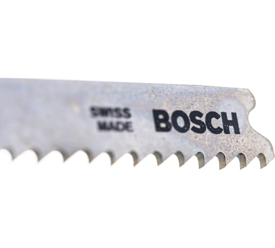 Пилки T118B 5 шт. для лобзика по металлу Bosch 2.608.631.014