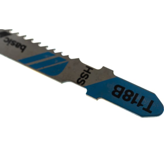 Пилки T118B 5 шт. для лобзика по металлу Bosch 2.608.631.014
