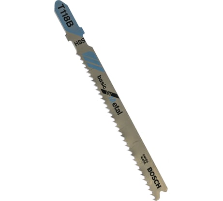 Пилка по металлу для лобзика (3 шт.; 67 мм) HSS T 118 B Bosch 2.608.631.673