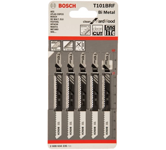 Пилки для лобзика Bosch 2.608.634.235 1