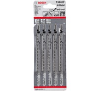 Пилки T344DF 5 шт. по дереву для лобзика Bosch 2.608.634.243