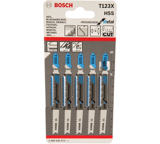Пилки для лобзика Bosch 2.608.638.473 1