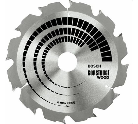 Диск пильный по строительной древесине (160х20/16 мм; Z12) Bosch 2.608.640.630