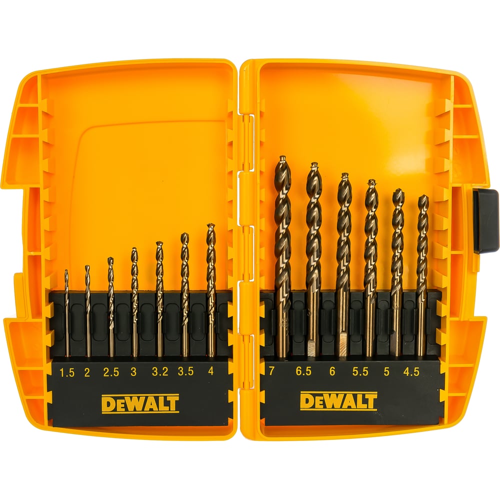 Набор сверл Extreme2 по металлу (13 шт; 1.5-7 мм) DEWALT DT 7920B ...