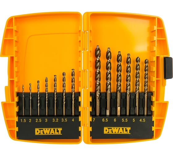 Набор сверл Extreme2 по металлу (13 шт; 1.5-7 мм) DEWALT DT 7920B 1