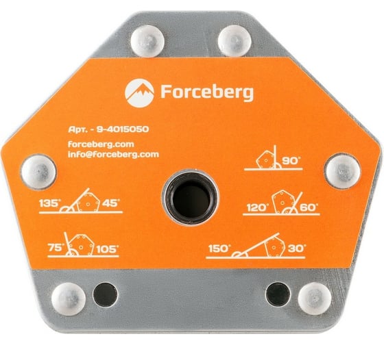 Держатель магнитный для 6 углов, до 25 кг Forceberg 9-4015050