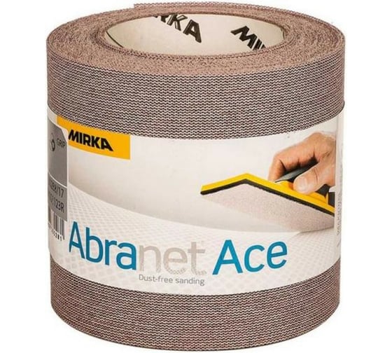 Материал шлифовальный на сетчатой синтетической основе ABRANET ACE 115 мм, 10 м, Р600 MIRKA AC5BY001613R 1