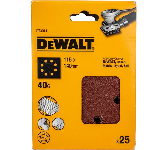 Шкурка шлифовальная DEWALT DT3011