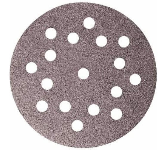 Материал шлифовальный на бумажной основе Q.SILVER ACE 100 шт, 150 мм, 17 отверстий, Р800, липучка MIRKA 3267905081 1