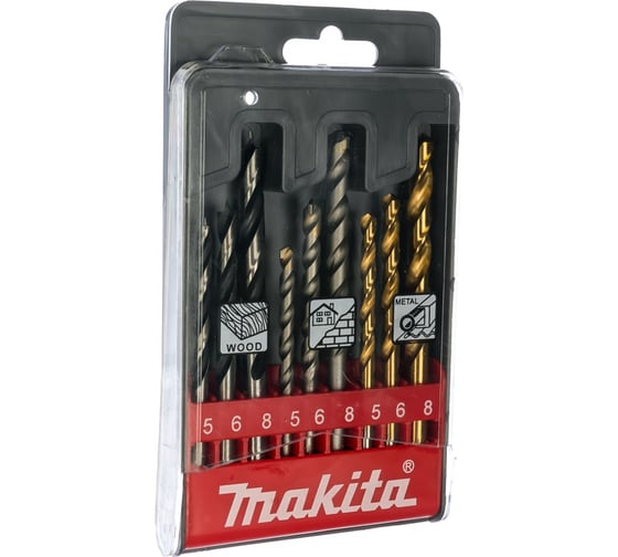 Универсальный набор сверл Makita D-08660 1