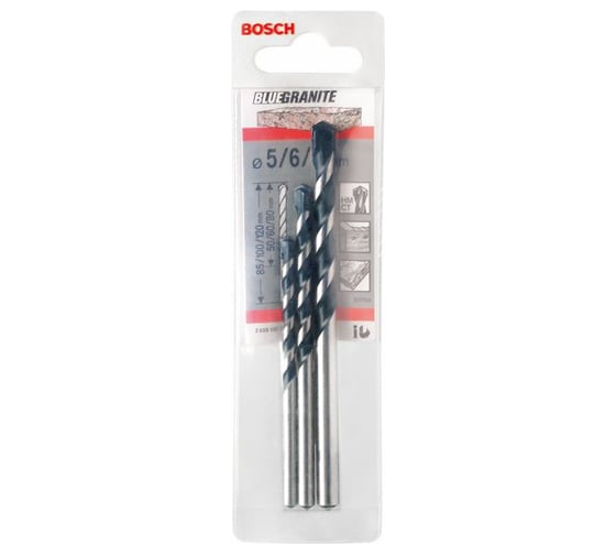 Набор сверл (3 шт.) Bosch 2.608.597.747