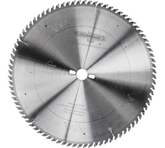 Диск пильный HW универсальный (400x30x3.6/2.5 мм; Z84 WZ) Golden Eagle TL00001136 1