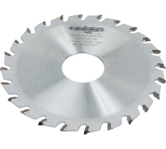 Диск пильный HW торцовочный (125x32x2.4/1.6 мм; Z24 WZ) Golden Eagle TL00001355