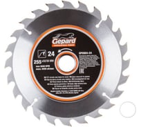 Диск пильный 255x32/30 мм, 24 зуба Gepard GP0904-24