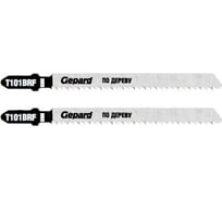 Пилка для электролобзика по дереву T101BRF 2 шт Gepard GP0625-20