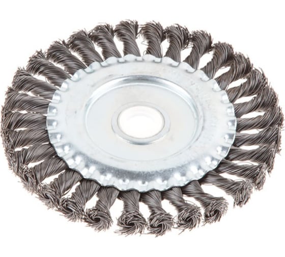 Щетка дисковая для УШМ 150x22.2 мм, витая проволока Gepard GP0894-150