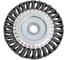 Щетка дисковая для УШМ 150x22.2 мм, витая проволока Gepard GP0894-150 2