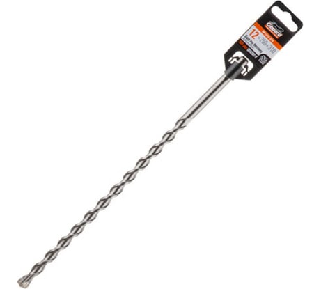 Бур сверло 12x250x310 мм, SDS-plus, Quadro-x Gepard GP1212-310