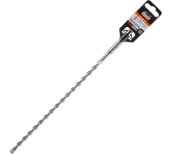Бур сверло 8x250x310 мм, SDS-plus, Quadro-x Gepard GP1208-310 1