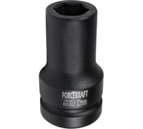 Головка ударная глубокая 1", 22мм, 6гр. Forcekraft FK-48510022(51130)