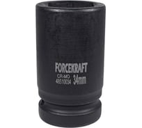 Головка ударная глубокая 6-гранная 34 мм, 1"DR Forcekraft FK-48510034(51133)