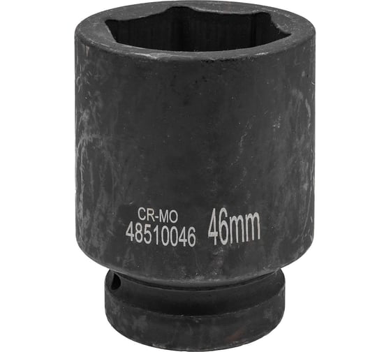Головка ударная глубокая 6-гранная 46 мм, 1"DR Forcekraft FK-48510046(50990) 1